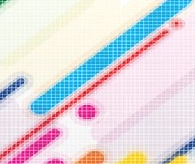 Colorful Grid Background vector