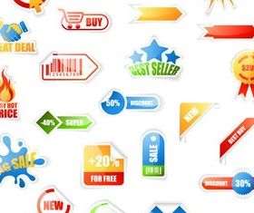 Sale Design Elements free vector