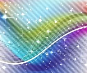 Abstract Rainbow background design vectors