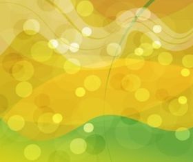 Gold Green Abstract Background vectors material