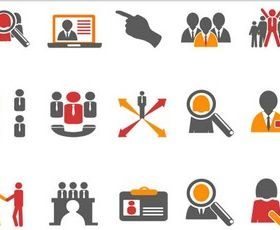 Business Icons Illustration vector