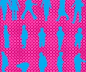 People Silhouettes vector