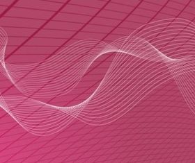 Wavy Grid Background design vector
