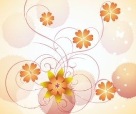 Abstract Autumn background design vectors