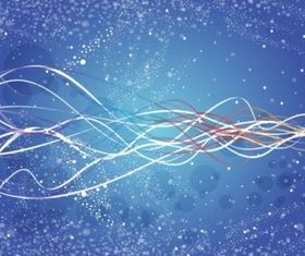 Bubbles Ribbons background set vector