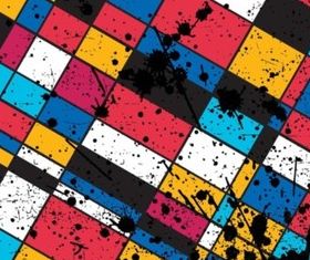 Geometric Grunge Background vector