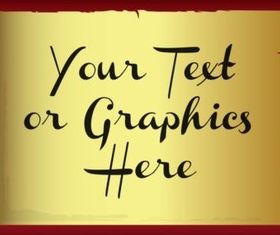 Gold Template background vector