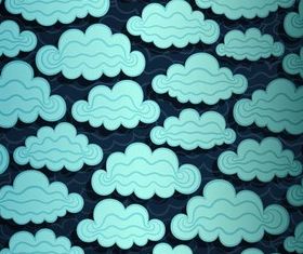 Clouds Backgrounds vector