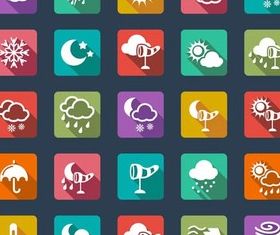Icons graphic vector