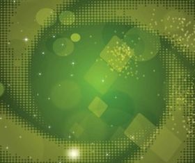 Green Dots Background vector material