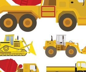 Heavy Machinery graphic vectors