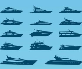 Yacht vectors graphic