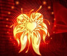 Heart Tattoo vector graphics