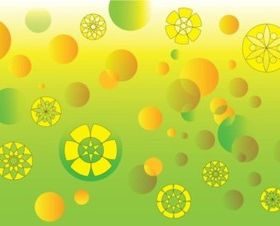 Geometric Circles vector design