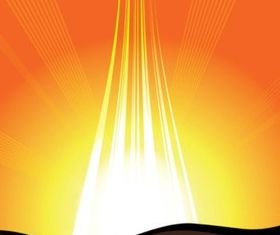 Desert background vector