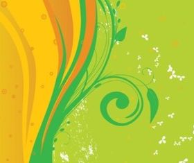 Fresh Spring Background vectors graphic