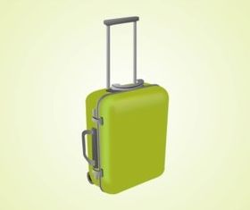 Suitcase vector design