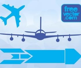 Aircraft Icons vector