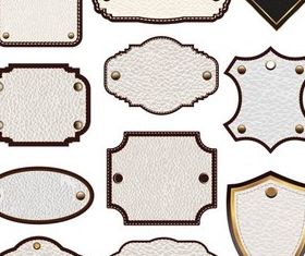 Leather Elements vector