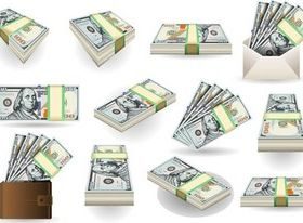 Money Symbols design vectors