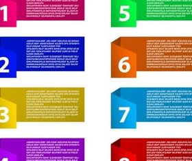 Step Elements vector graphic