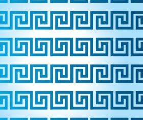 Greek Pattern background vector
