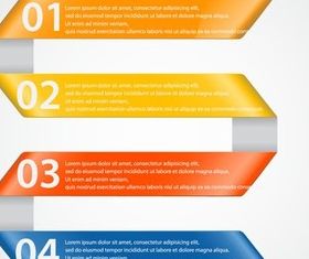 Infographic Backgrounds 25 vector