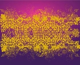 Decorative Grunge Texture set vector