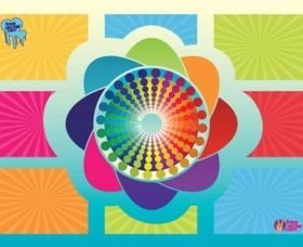 Colors background Graphics vector