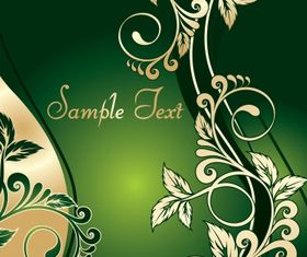 Floral background vector