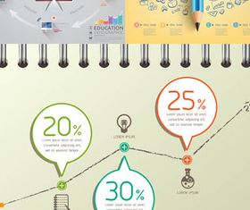 Education Backgrounds 11 vector