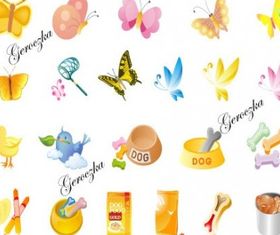 Cartoon icon vectors graphics