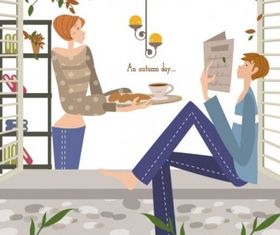 Fresh valentine 6 vector