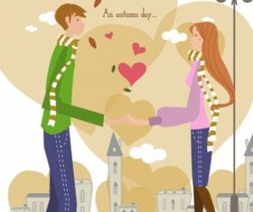 Fresh valentine 8 vector