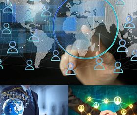 Social Network free 7 vector