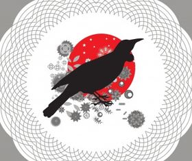 Decorative lace vectors graphics