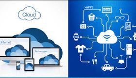 Computing Clouds 5 vector design