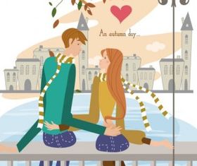 Fresh valentine 01 vectors