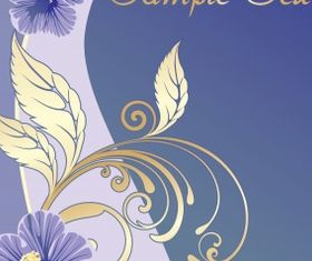 Floral backgorund Free design vectors