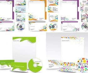 Simple vi template vector