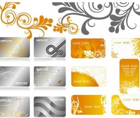 pattern background card template vectors graphic