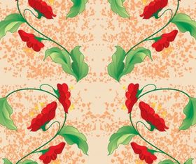 Floral backgorund 04 vector