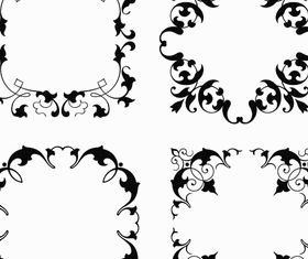 Ornamental Frames 7 vector design