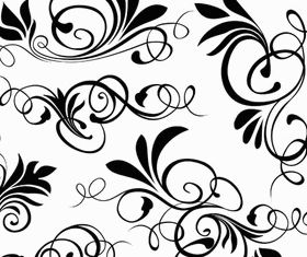 Ornamental Floral Elements vector