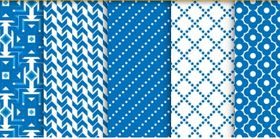 Seamless patterns set 04 vector