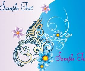 Floral background Free vectors