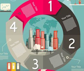 Real Estate Backgrounds 12 vectors