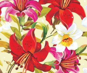 floral flowers background Free vectors