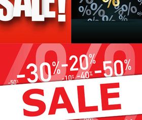 Sale Backgrounds 17 vector
