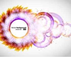 petals background 03 set vector